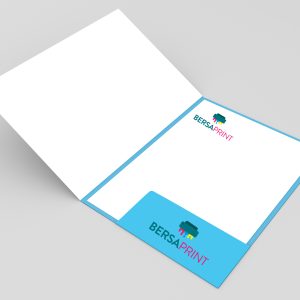 Carpeta con solapa